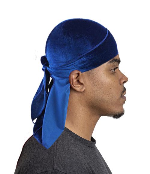 Dreamfix Dream Fix Durag Korea Velvet : Royal Blue