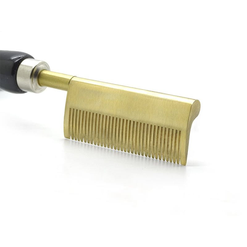 Dreamfix Dream Fix Elektrischer Haarglättungs-Kamm, Electric Hair Comb for Afro Hair - Curved