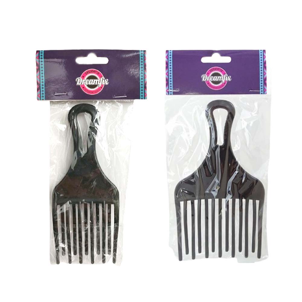 Dreamfix Afro Comb Black Small / Large | gtworld.be 