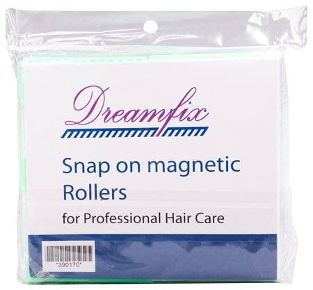 Dreamfix DreamFix Df Magnetic Snap On Rollers C Large Green :1222 (10 Stück/Pack)