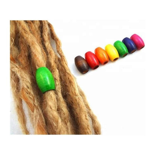 Dreamfix Hair Bead Dreadlocks Rainbow Color 24pcs - Gtworld.de