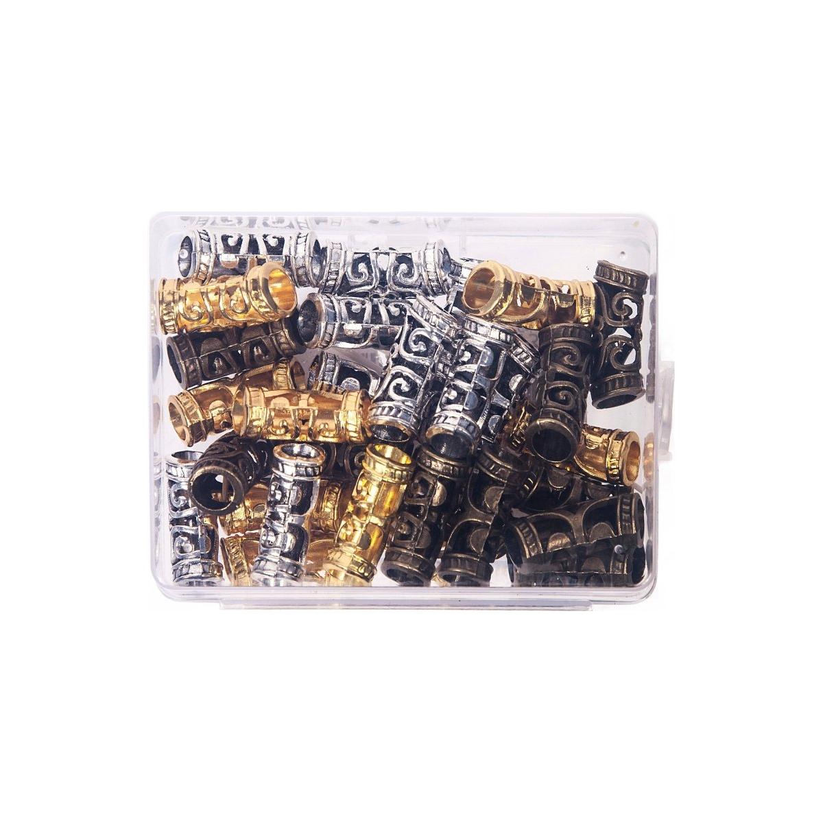 Dreamfix Health & Beauty Dreamfix 32Pcs African Hair Beads 4 Style