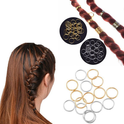 Dreamfix Health & Beauty Dreamfix African Women Spring Twist Hair Rings 60 pcs