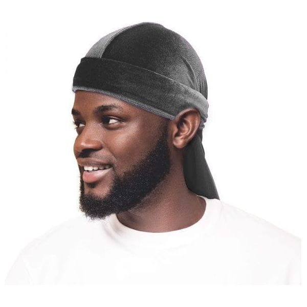 Dreamfix Health & Beauty Dreamfix Durag Korea Velvet : Grey Dreamfix Durag Korea Velvet