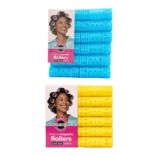 Dreamfix Health & Beauty Dreamfix Magnetic Snap On Rollers Assorted