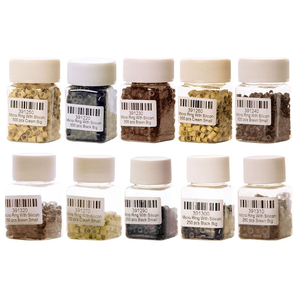 Dreamfix Health & Beauty Dreamfix Micro Rings Small & Big, 250/500/1000 Pcs