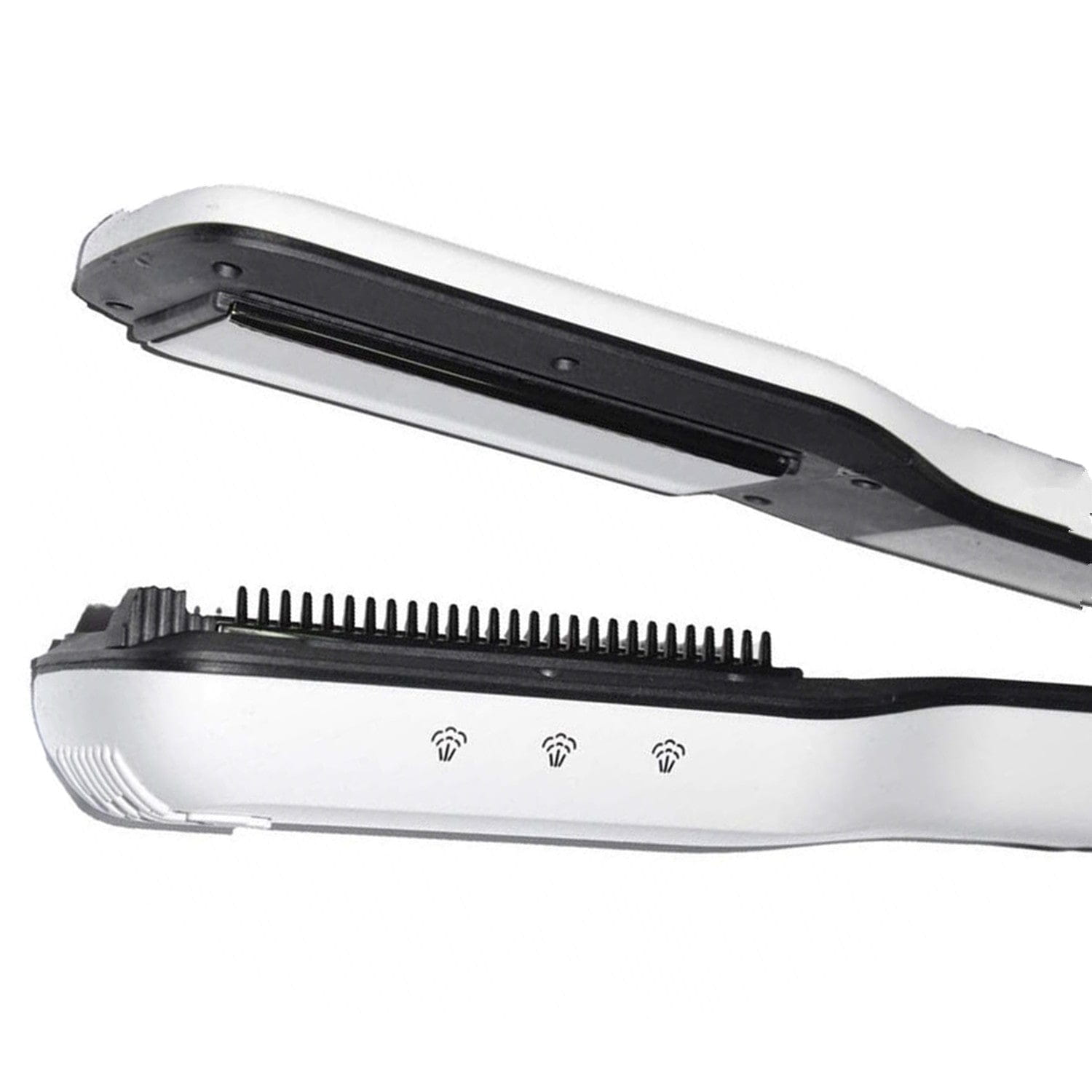 Dreamfix Health & Beauty Dreamfix Steam-Infused Nano Brush Straightener (White)
