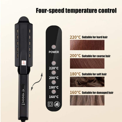 Dreamfix Health & Beauty Dreamfix Titanium InstaHeat Wet & Dry Straightener (Black)