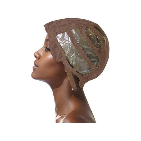 Dreamfix Health & Beauty Dreamfix Wig Weaving Cap Brown Dreamfix Wig Weaving Caps