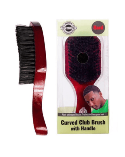 Dreamfix Health & Beauty #Hard Dreamfix Curved Club Brush with Handle Soft /Hard