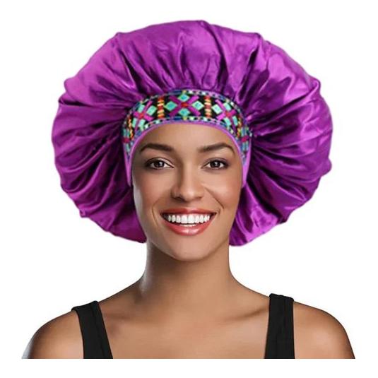 Dreamfix Health & Beauty Lila #Purple Dreamfix National lang Bonnet Adulte