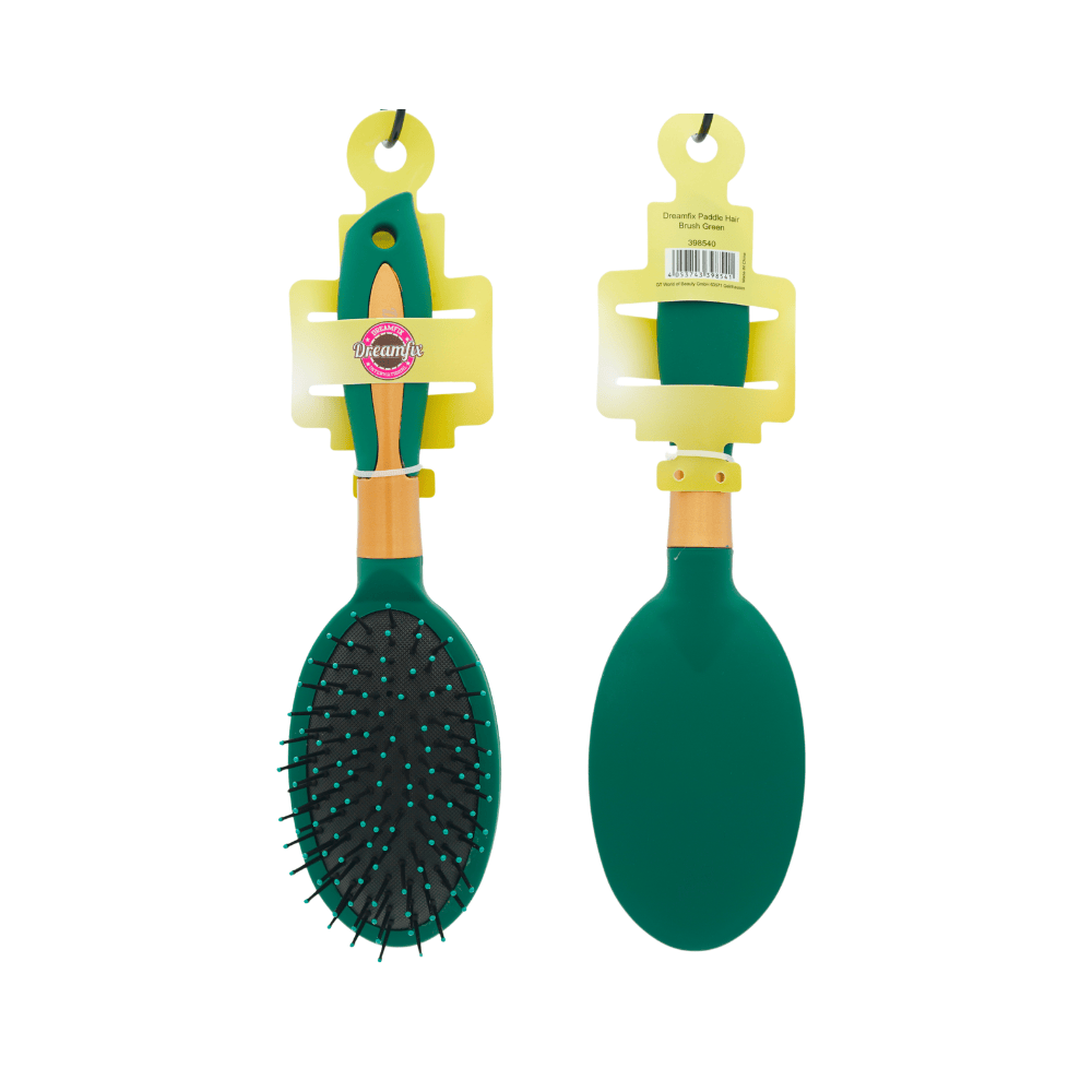 Dreamfix Health & Beauty Paddle Dreamfix Green Air Cushion Brush (Square & Vent & Paddle)