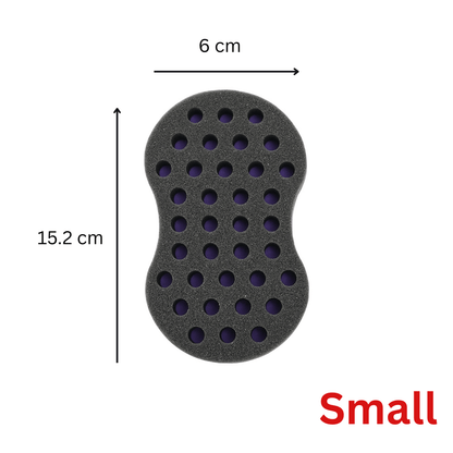 Dreamfix Health & Beauty Small / Purple Dreamfix - Éponge torsadée en mousse double face pour dreadlocks (3 tailles)