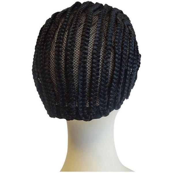 Dreamfix Health & Beauty Straight back :1B Small DreamFix Cornrow Wig and Weaving Cap