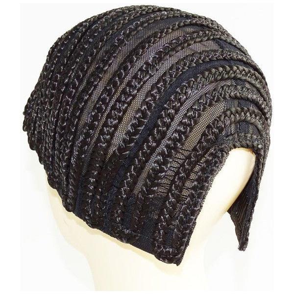 Dreamfix Health & Beauty U-part horseshoe:1B Medium DreamFix Cornrow Wig and Weaving Cap