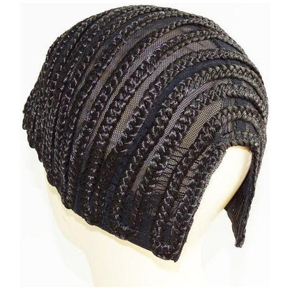 Dreamfix Health & Beauty U-part horseshoe:1B Medium DreamFix Cornrow Wig and Weaving Cap