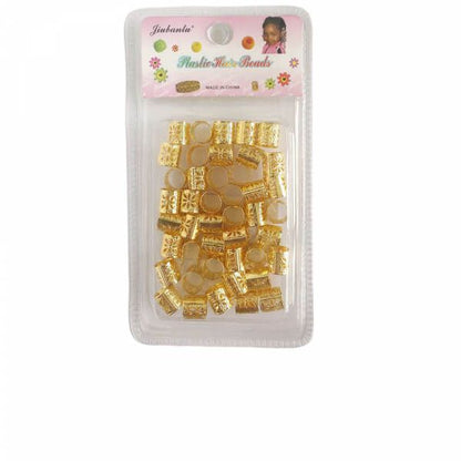 Dreamfix Jewelry 04 Dreamfix Plastic Hair Beads Jewelry Gold