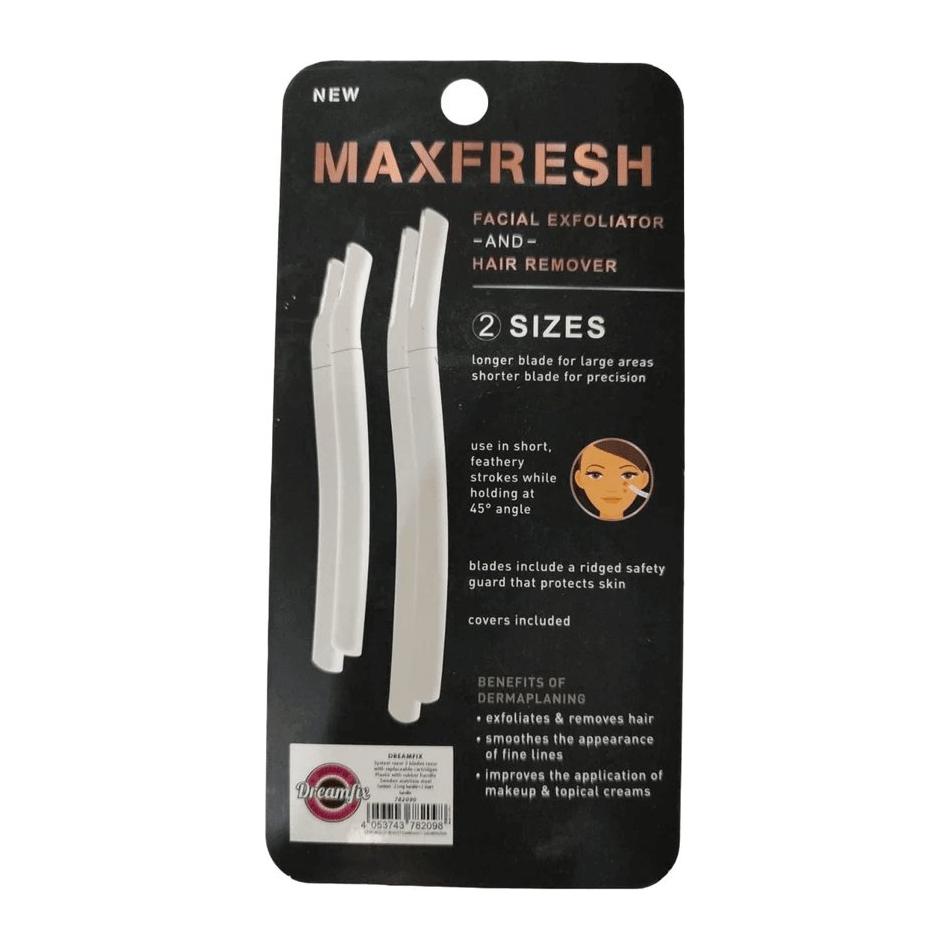 Dreamfix Maxfresh Eyebrow Razors 2 Long handles + 2 Short Handles - Gtworld.de