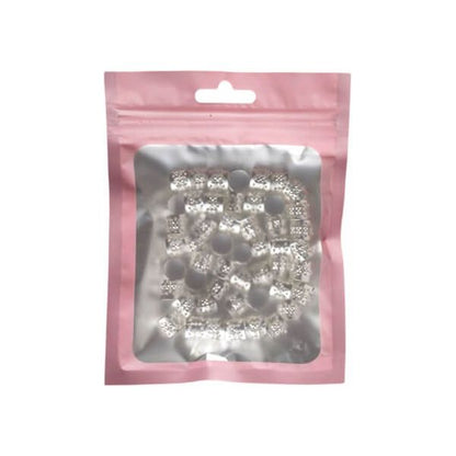 Dreamfix Open Rings Hair Beads Gold /Silver 50Pcs - Gtworld.de