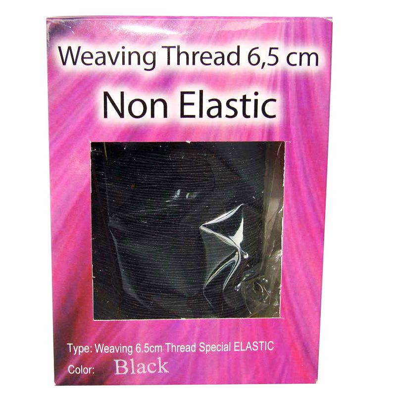 Dreamfix Weaving Thread, 6,5cm, Non Elastic, Black