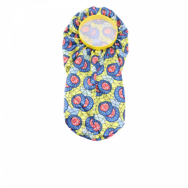 Dreamfix Yellow Red Dreamfix Africa Long Print Bonnet