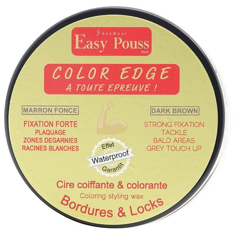 Easy Pouss Health & Beauty Easy Pouss Color Edge Dark Brown 100ml