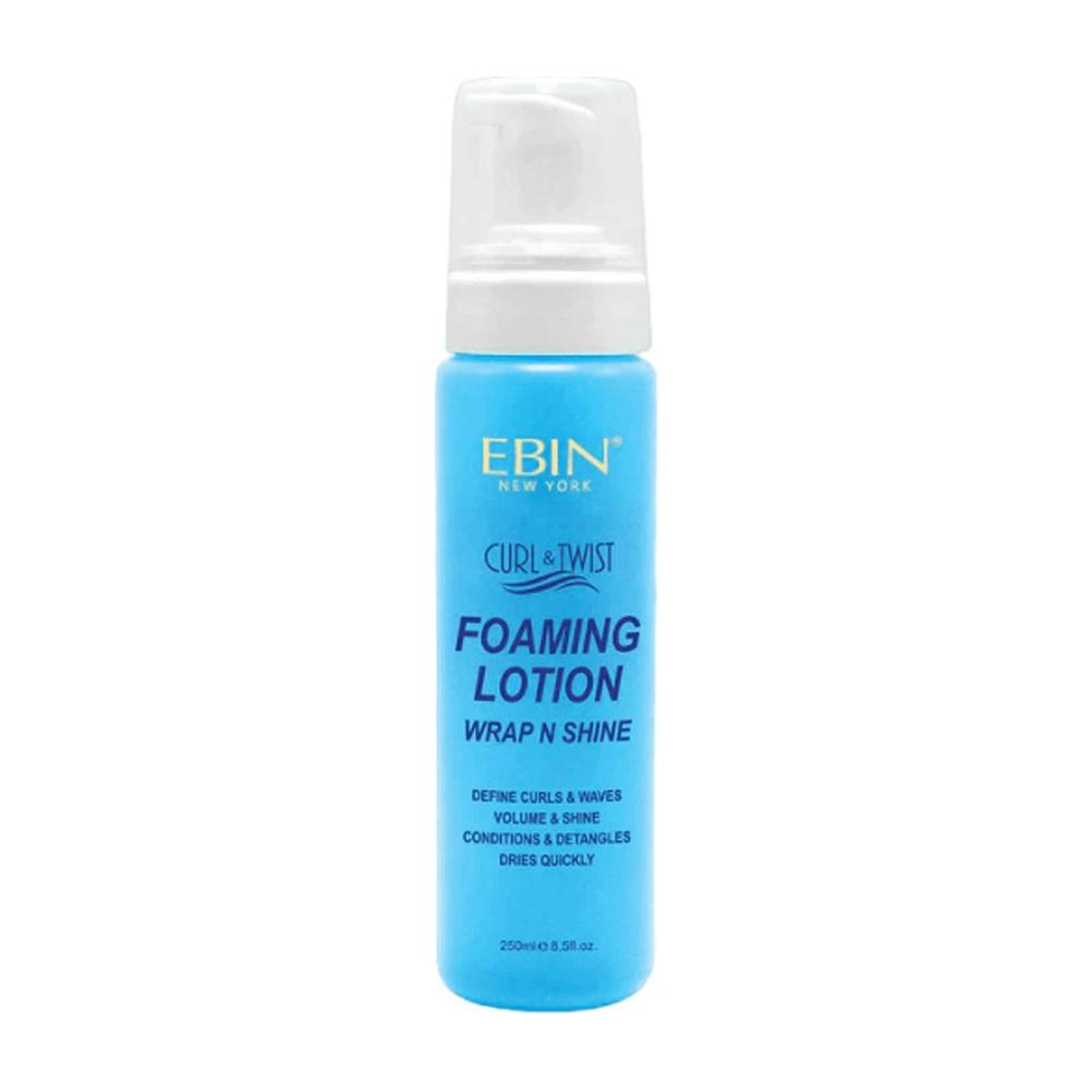 Ebin New York Health & Beauty Ebin New York Curl & Twist Foaming Lotion Wrap N Shine - Original 250ml