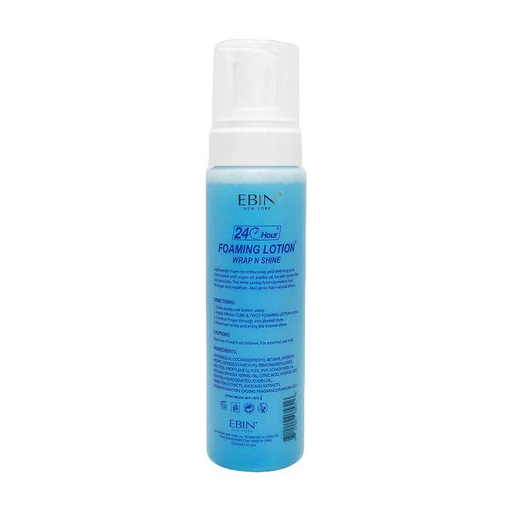 Ebin New York Health & Beauty Ebin New York Curl & Twist Foaming Lotion Wrap N Shine - Original 250ml