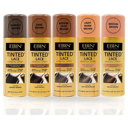 Ebin New York Health & Beauty Ebin New York Tinted Lace Aerosol Spray 80ml