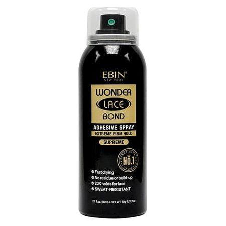 Ebin New York Health & Beauty Ebin New York Wonder Lace Bond Adhesive Spray Extreme Firm Hold Supreme 420/180/80 ml