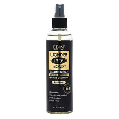 Ebin New York Health & Beauty Ebin New York Wonder Lace Bond Melting Spray Original/Active/Supreme 250 ml