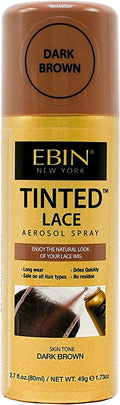 Ebin New York TINTEDLACE SPRAY 80ML-DARK BROWN Ebin New York Tinted Lace Aerosol Spray 80ml