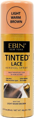 Ebin New York TINTEDLACE SPRAY 80ML-LIGHT WARM BROWN Ebin New York Tinted Lace Aerosol Spray 80ml