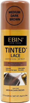 Ebin New York TINTEDLACE SPRAY 80ML-MEDIUM DARK BROWN Ebin New York Tinted Lace Aerosol Spray 80ml