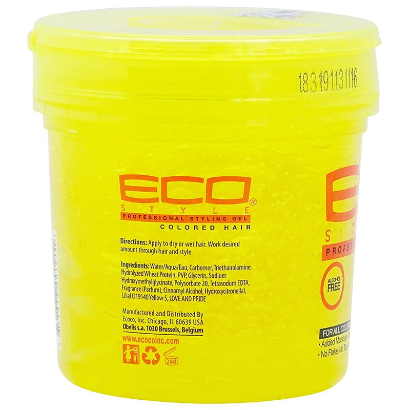 Eco Style Eco Style Color Treated Yellow Styling Gel 473ml