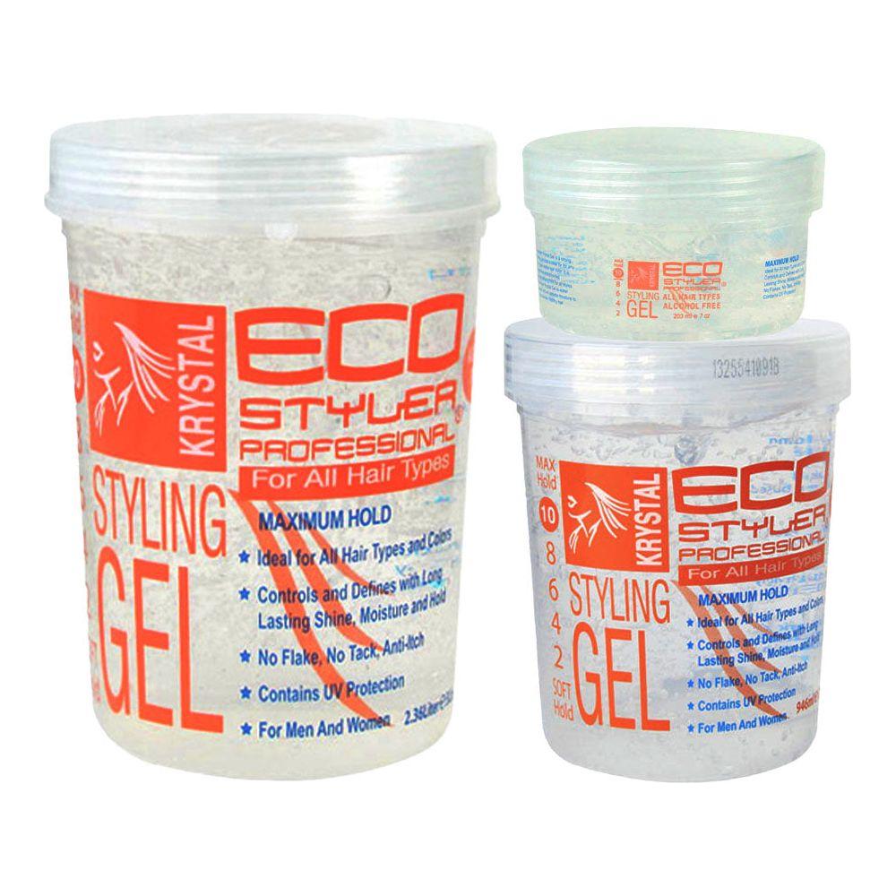 Eco Styler Krystal Styling Gel 80oz/32oz/24oz/16oz/8oz/3oz - Gtworld.de