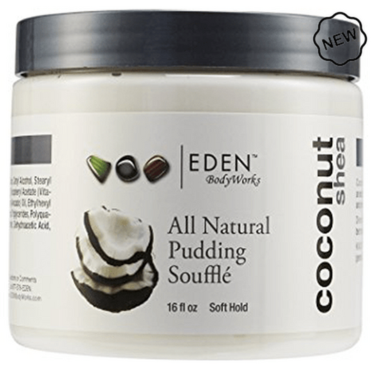 Eden BodyWorks Coconut Shea All Natural Pudding Souffle 473ml | gtworld.be 