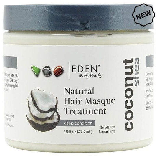 Eden BodyWorks Coconut Shea Hair Masque 473ml | gtworld.be 