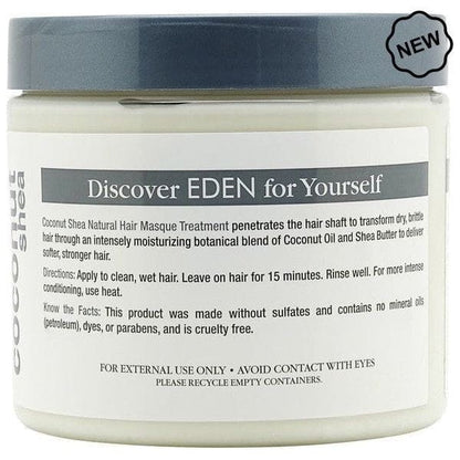 Eden BodyWorks Health & Beauty Eden BodyWorks Coconut Shea Butter Hair Mask 473ml