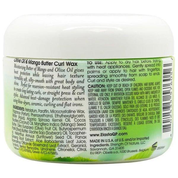 Elasta QP Health & Beauty Elasta Qp Olive Oil & Mango Butter Curl Wax Intensive Treatment 142G