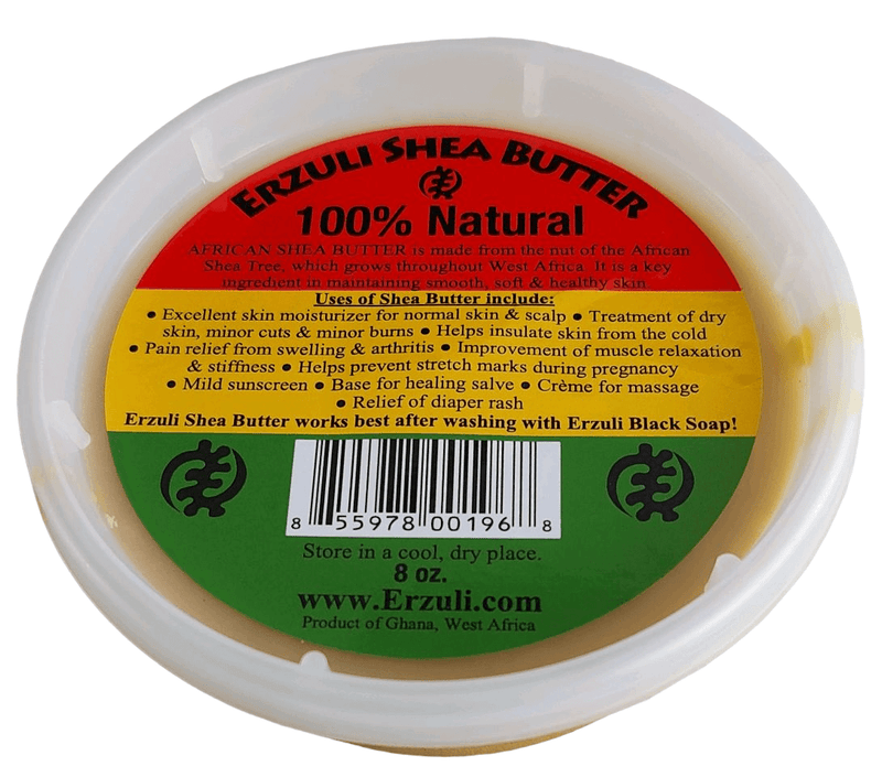 Erzuli Erzuli 100% Shea Butter Solid  8oz/240ml