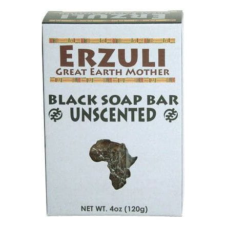 Erzuli Health & Beauty Erzuli Black Soap Unscented 4oz/120g