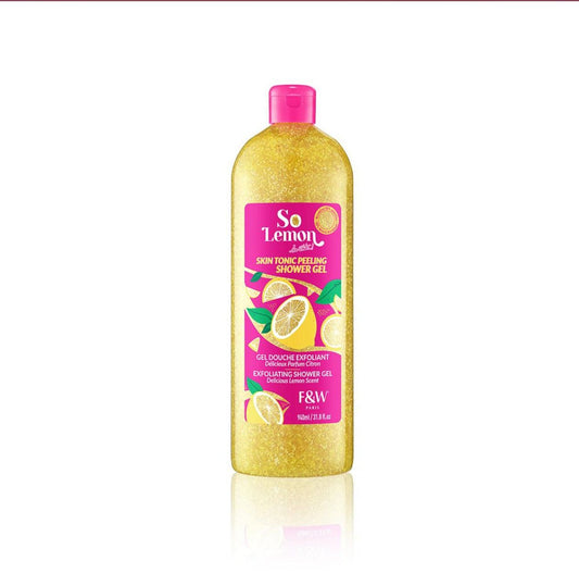 Fair and White Health & Beauty Fair & White - SO LEMON - Skin tonic peeling Shower Gel 940m