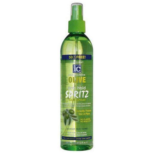 Fantasia IC Hair Polisher Olive Firm Hold Spritz Hair Spray 355ml     - Gtworld.de