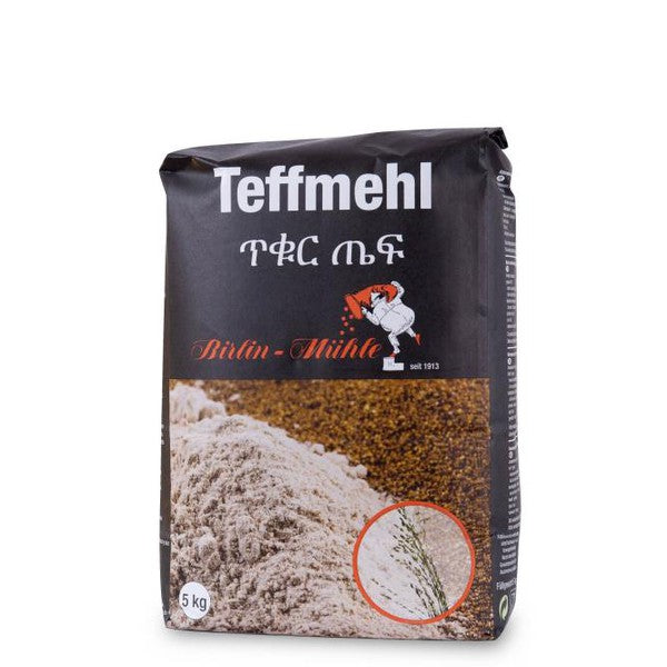 Food Dark Teffmehl 5KG | gtworld.be 