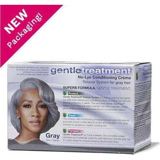 Gentle Treatment Health & Beauty Gentle Treatment No-Lye Conditioning Creme Relaxer Gray