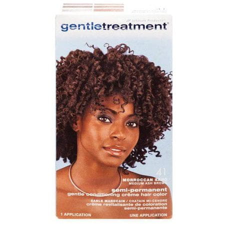 Gentle Treatment Health & Beauty Gentletreatment Hair Color Medium Ash Brown :41 Gentletreatment Semi-Permanent Conditioning Hair Color