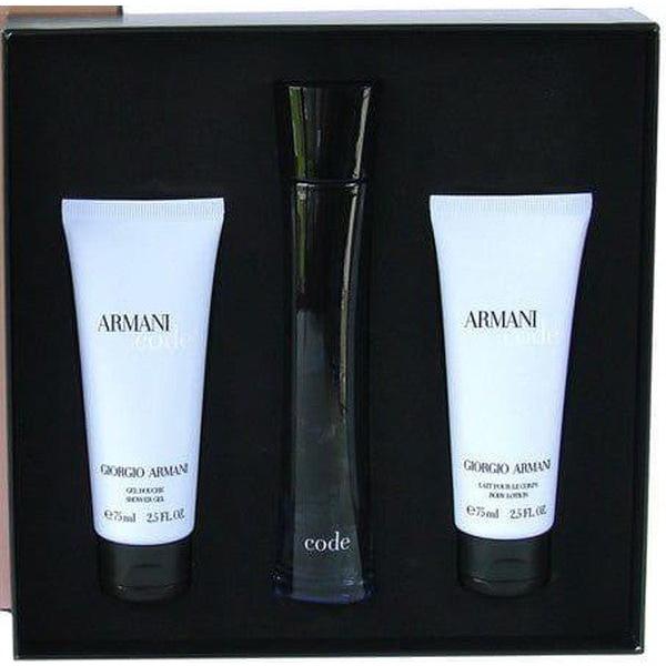 Ginseng Miracle Health & Beauty Giorgio Armani Code, Eau De Parfum 75ml, Shower Gel 75ml, Body Lotion 75ml