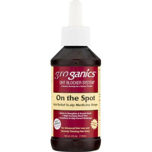 groganics Health & Beauty Groganics On the Spot Itch Relief Scalp Medicine Drops 118ml