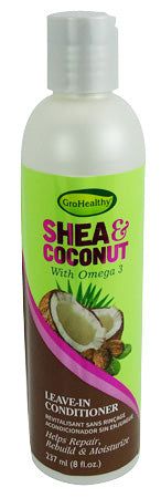 GroHealthy GroHealthy Shea Coconut Leave-In Conditioner 237ml